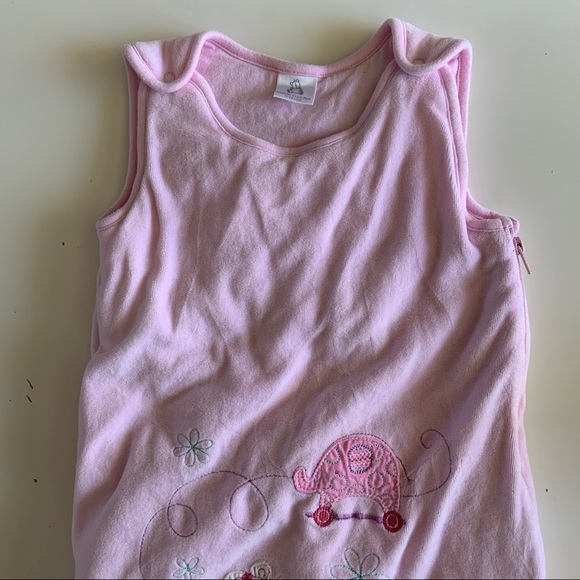 Pink Flannel Sleep Sack ✨ - Picture 3 of 6